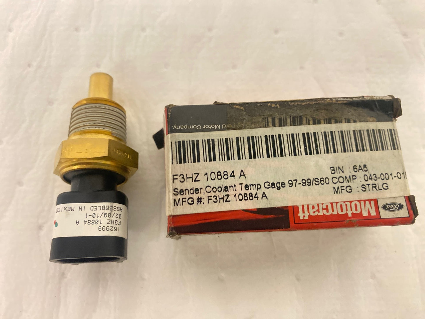 Coolant Temp Sender To  Gauge (F3Z 10884 A)