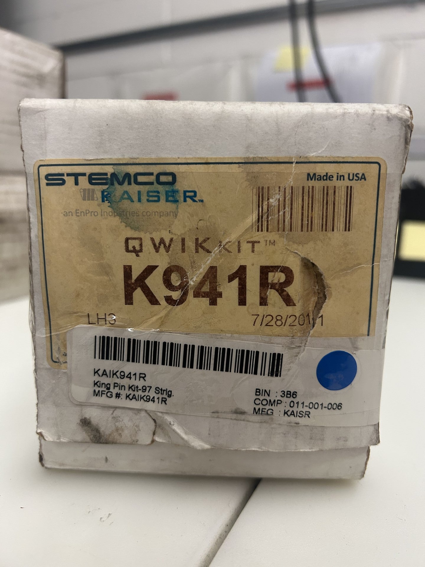 Stemco Kaiser K941R Qwik Kit King Pin Kit