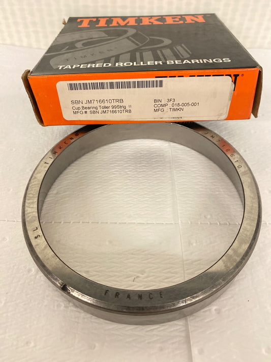 TImken Bearing Cup  ( SBN JM716610TRB)